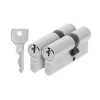 Cilinders|Cilinders > AXA veiligheidscilinder security 30-45mm SKG** gelijksluitend 2 stuks