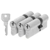 Cilinders|Cilinders > AXA veiligheidscilinder security 30-45mm SKG** gelijksluitend 3 stuks
