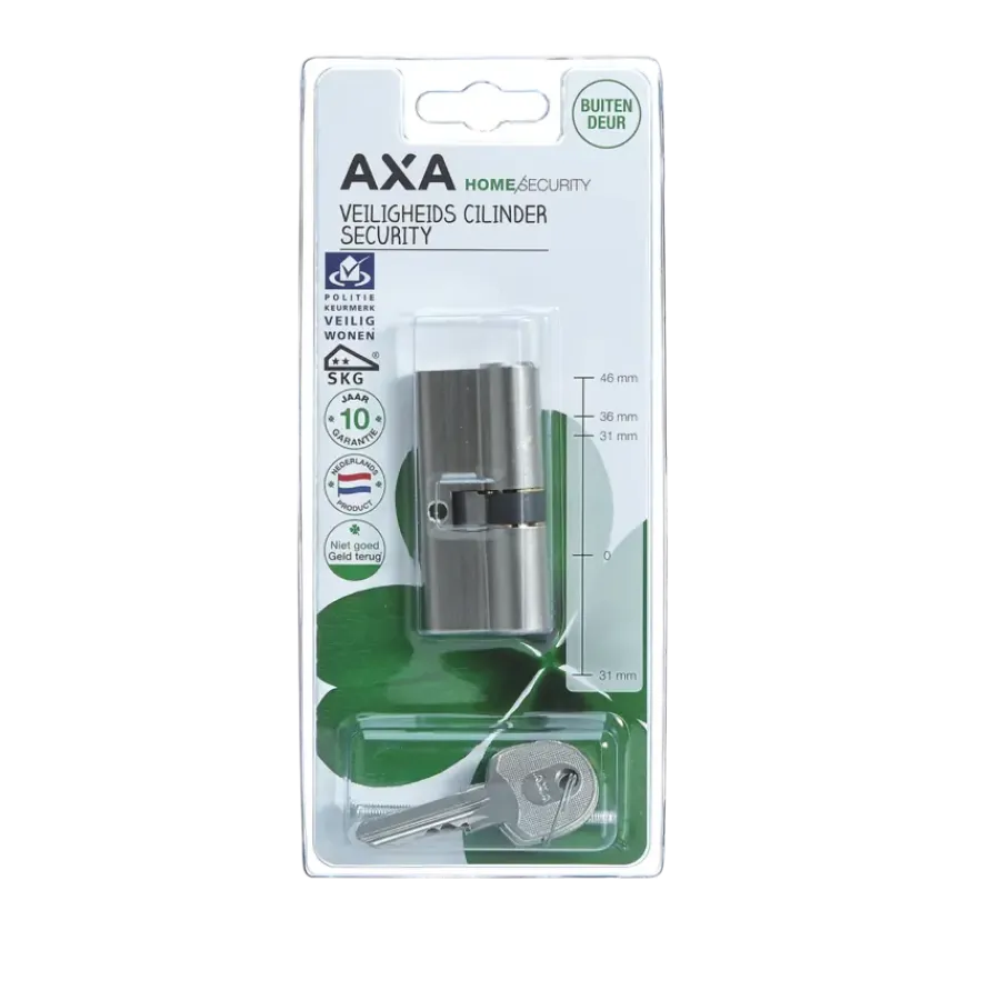 Cilinders|Cilinders > AXA veiligheidscilinder security 30-35mm SKG**