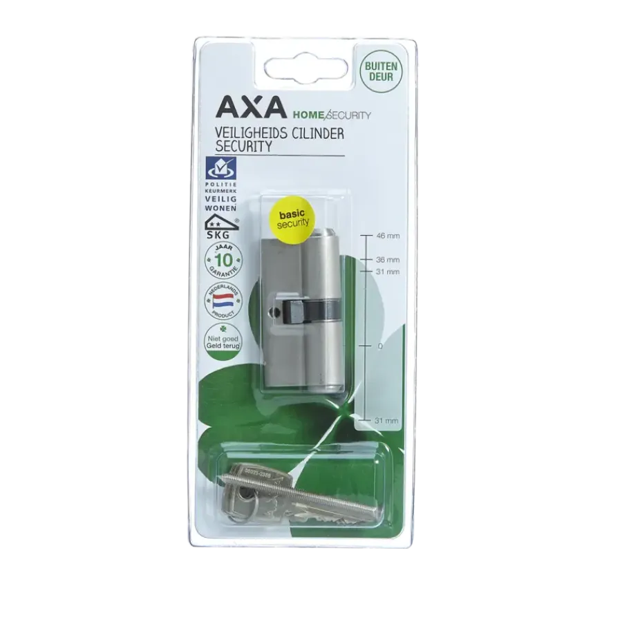 Cilinders|Cilinders > AXA veiligheidscilinder security 30-30mm SKG**