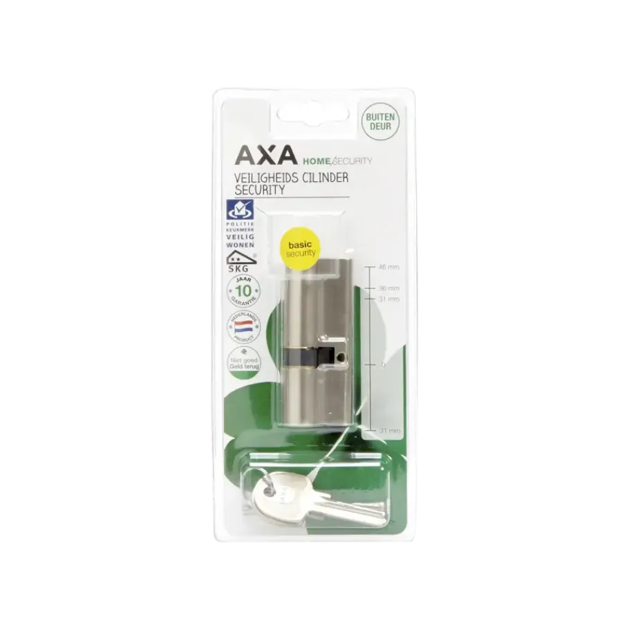 Cilinders|Cilinders > AXA veiligheidscilinder security 30-45mm SKG**