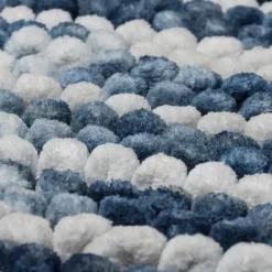 Badmat Vintage 50x80cm blauw