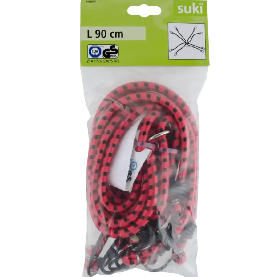 Fietstassen, Manden & Binders > Suki Bagageband 8-strooks 90cm 0,8