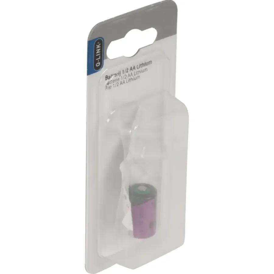 Batterijen > Q-link Batterij 1/2 AA Lithium 3.6V 1200mAh