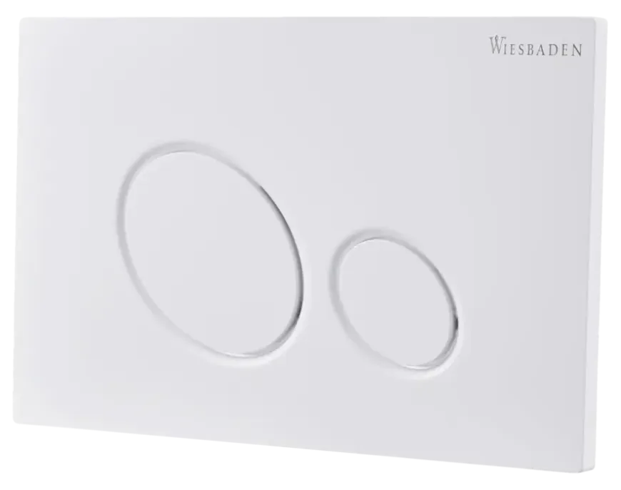 Bedieningspaneel X10 glanzend wit voor inbouwreservoir UP100