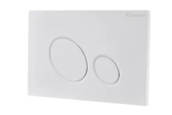Bedieningspaneel X10 mat wit voor inbouwreservoir UP100