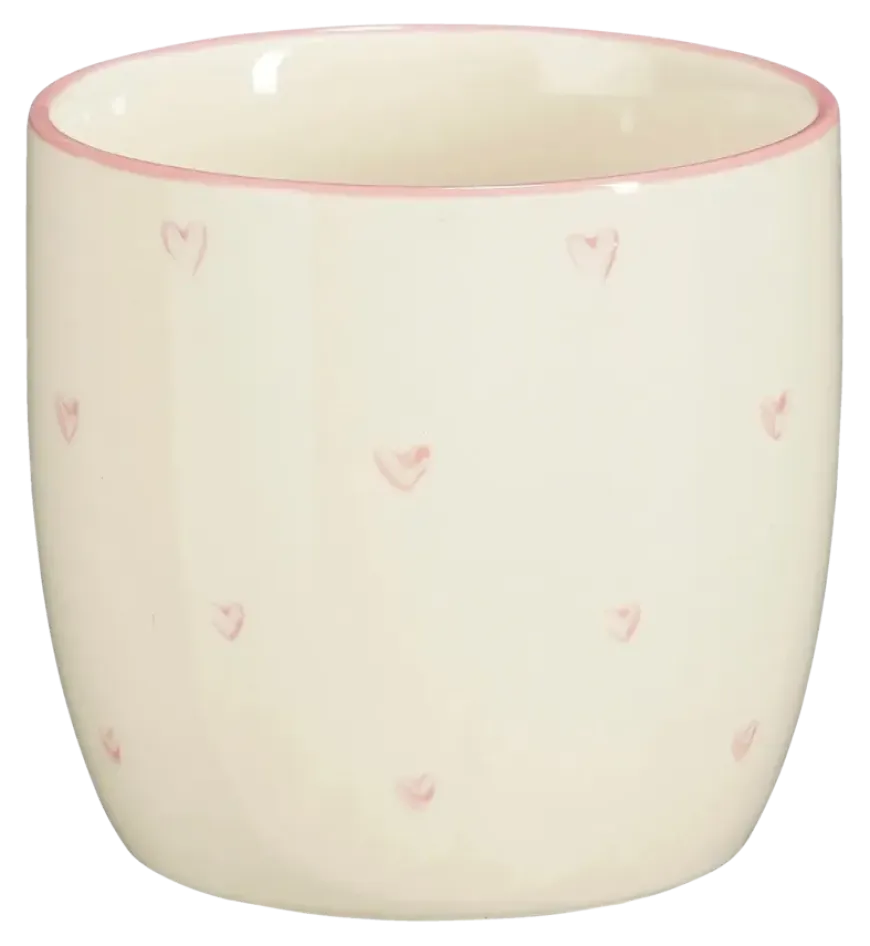 Beker roze - h9xd9cm