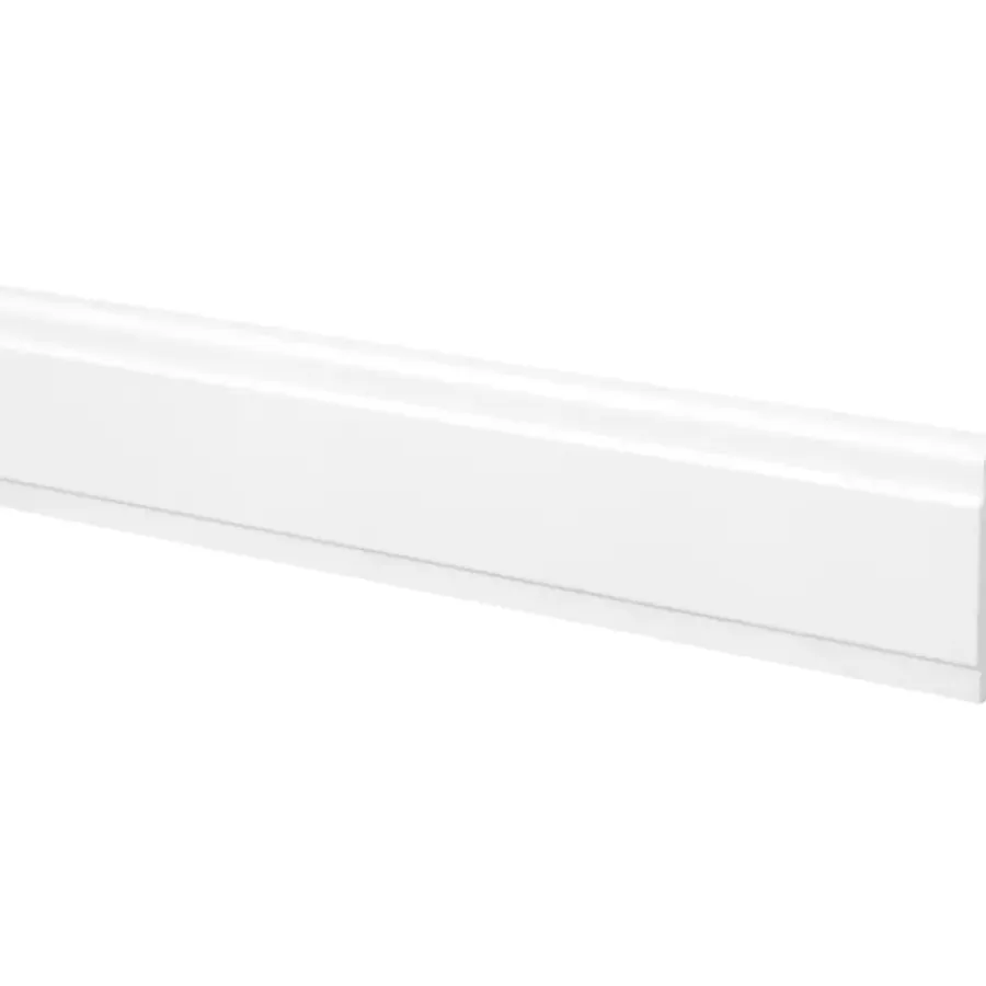 Houtenprofielen > Geen Belegstuk grenen wit gelakt 13x70mm 270cm