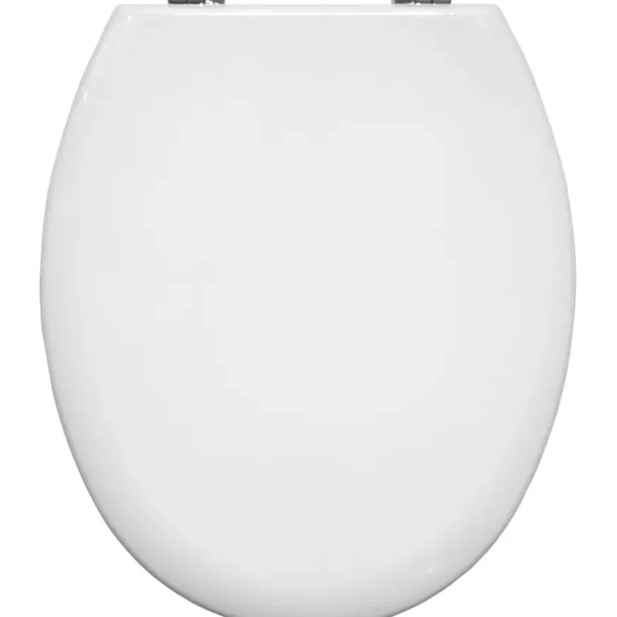 Bemis New York wc bril hout wit met softclose