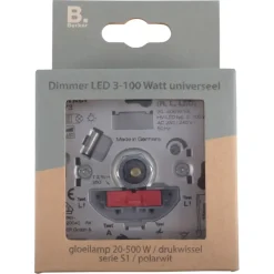 Dimmers|Inbouw Schakelmateriaal > Berker Inbouw Dimmer LED/Gloei/Halogeen