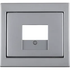 Afdekramen|Inbouw Schakelmateriaal > Berker K5 Afdekplaat USB RVS