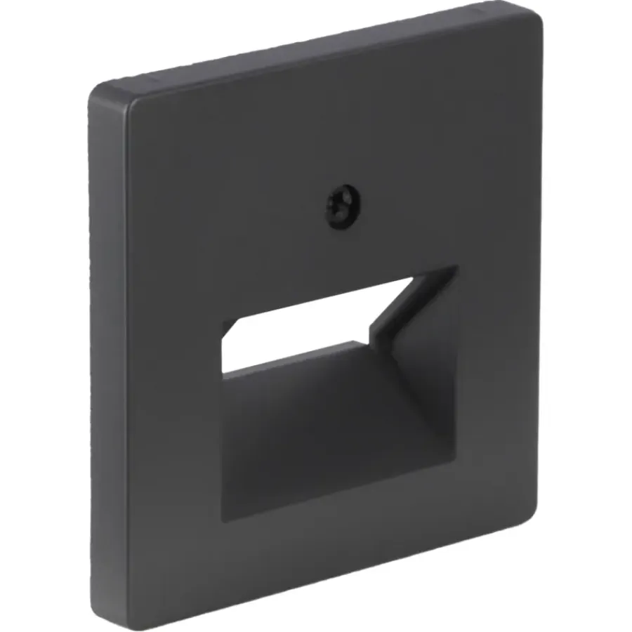 Inbouw Schakelmateriaal|Opbouw Schakelmateriaal > Berker Q1 Centraalplaat UTP Antraciet