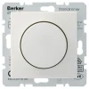 Dimmers|Inbouw Schakelmateriaal > Berker S.1 Centraalplaat met Dimmerknop Wit