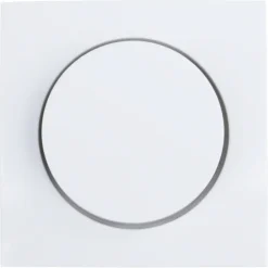 Dimmers|Inbouw Schakelmateriaal > Berker S.1 Centraalplaat met Dimmerknop Wit