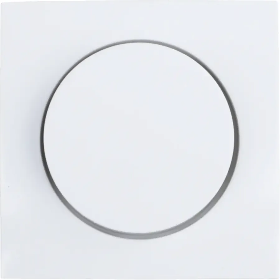 Dimmers|Inbouw Schakelmateriaal > Berker S.1 Centraalplaat met Dimmerknop Wit