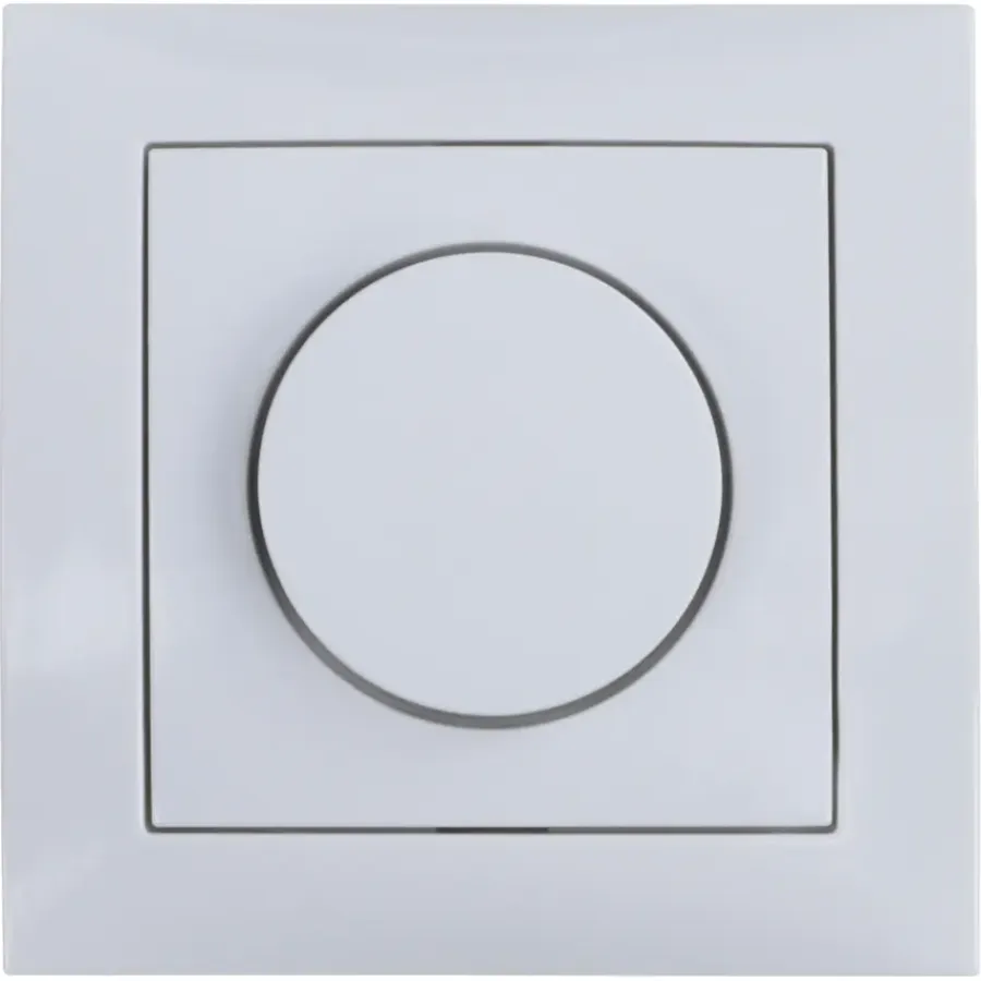 Dimmers|Inbouw Schakelmateriaal > Berker S.1 Centraalplaat met Dimmerknop Wit