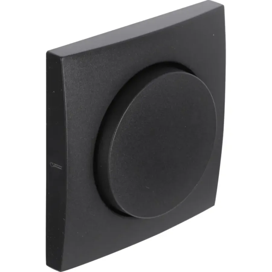 Dimmers|Inbouw Schakelmateriaal > Berker S.1 Centraalplaat met Dimmerknop antraciet