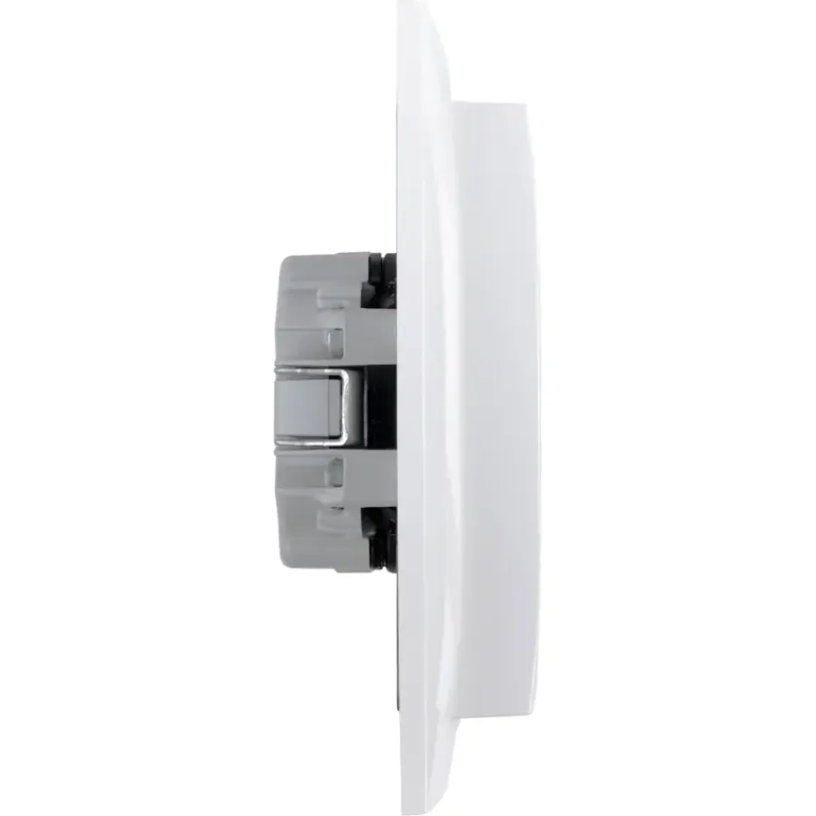Inbouw Schakelmateriaal|Stopcontacten & Overige Contactdozen > Berker S.1 Dubbel Geaard Stopcontact Wit