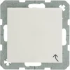 Inbouw Schakelmateriaal|Stopcontacten & Overige Contactdozen > Berker S.1 Enkel Geaard Stopcontact met Klepje Wit