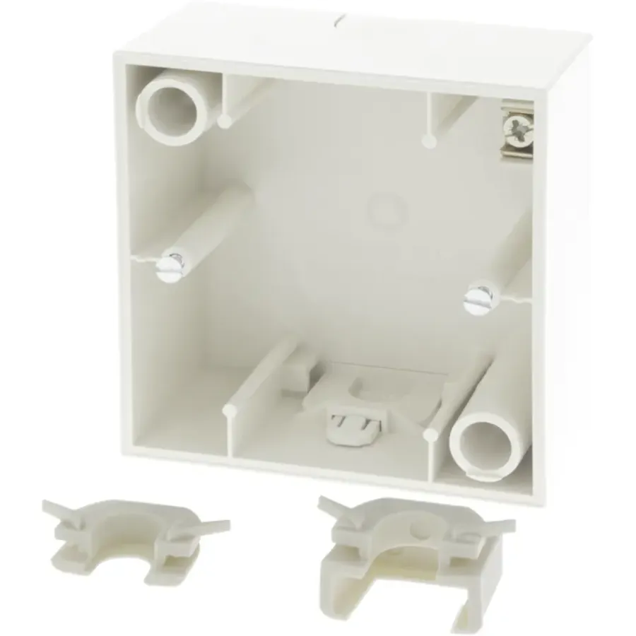 Afdekramen|Inbouw Schakelmateriaal > Berker S.1 Opbouwraam 1-voudig Wit