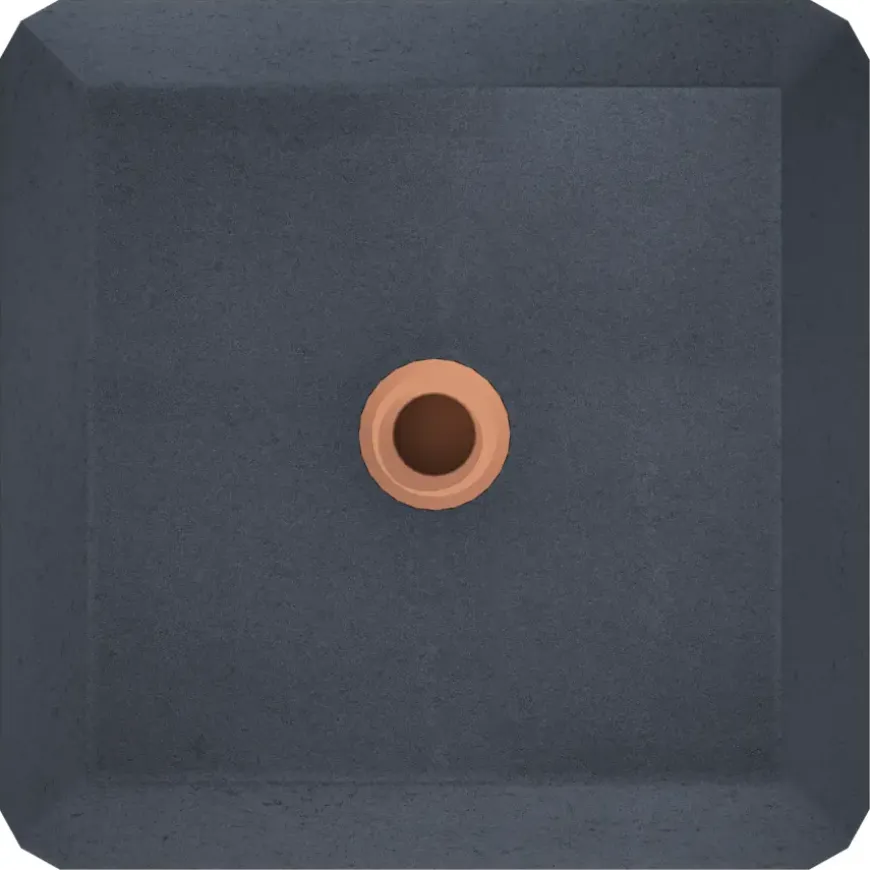 Betonpoer antraciet 15 x 15 x 58 cm