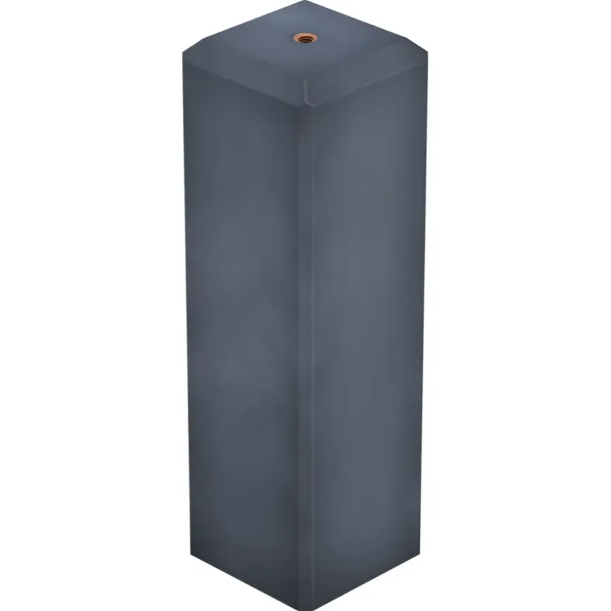 Betonpoer antraciet 18 x 18 x 58 cm
