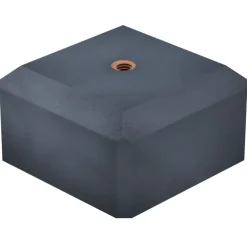 Betonpoer antraciet 18 x 18 x 10 cm