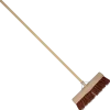 Bezem natuurvezel 45 cm met steel 160 cm