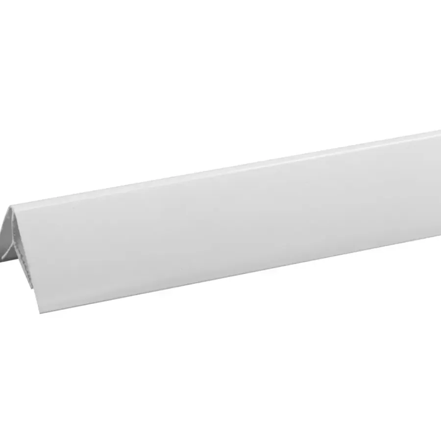 Wandpanelen|Kunststofprofielen > Geen Binnenhoek voor kunststof schroot, lengte 270 cm wit