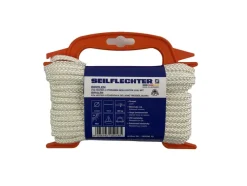 BIROLEN LIJN 6MM 8ST GEVL.POLY WIT 15MTR
