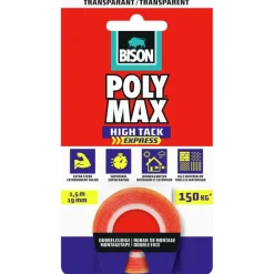 Montagetape > Bison Polymax high tack express montagetape wit