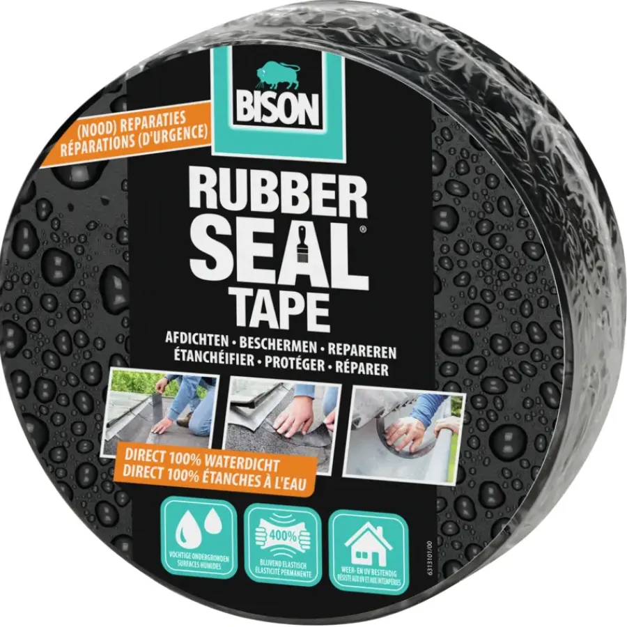 Overige Tape > Bison Rubber Seal reparatietape 7,5 cm x 5 m