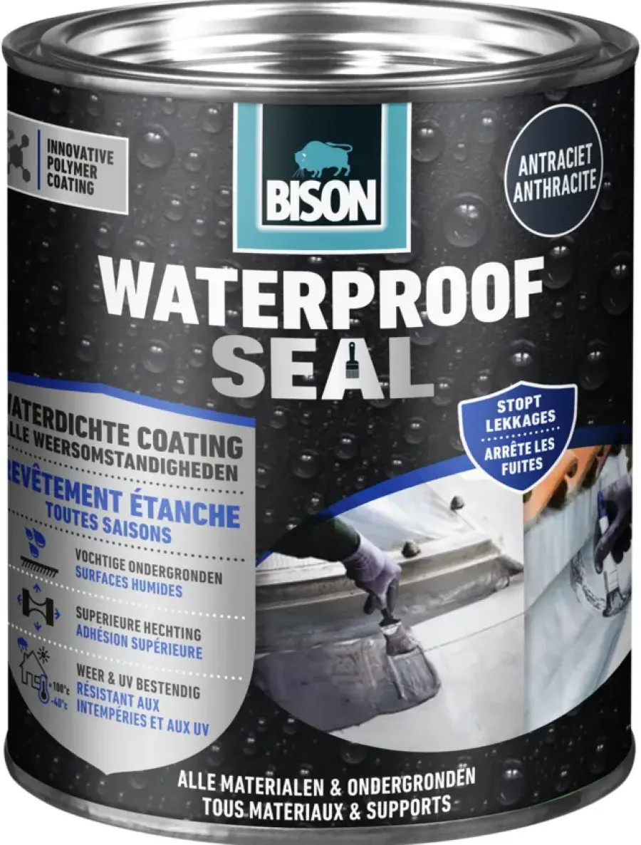 Toebehoren En Benodigdheden > Bison Waterproof Seal antraciet 1 kg