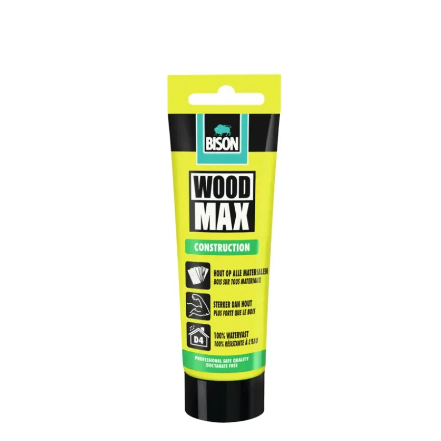 Houtlijm > Bison wood max tube 100 g