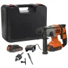 Accuboormachines|Boormachines > BLACK+DECKER accu boorhamer BCD900E2K-QW (incl. 2 accu's en lader)