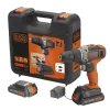 Accuboormachines|Boormachines > BLACK+DECKER accu klopboormachine BCD003C2K-QW