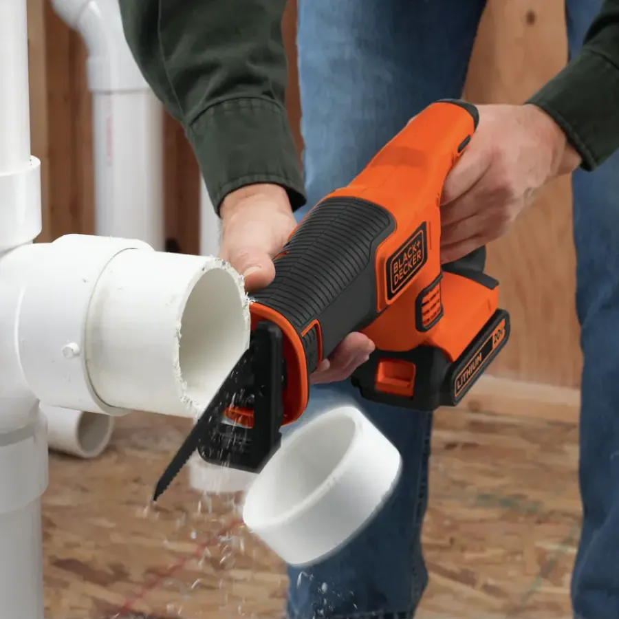 Accu Reciprozaag|Zaagmachines & -tafels > BLACK+DECKER accu reciprozaag BDCR18E1-QW