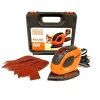 Schuurmachines > BLACK+DECKER Detailschuurmachine BEW230K-QS incl. 6 schuurvellen / koffer