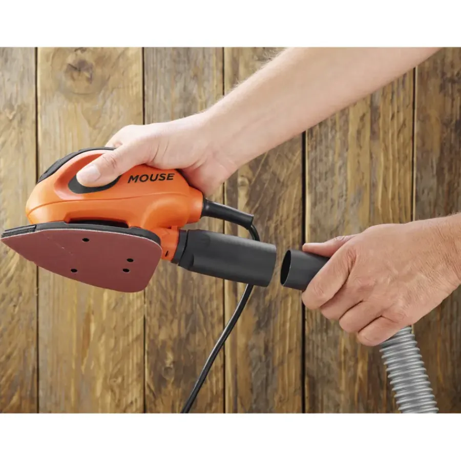 Schuurmachines > BLACK+DECKER Detailschuurmachine BEW230K-QS incl. 6 schuurvellen / koffer