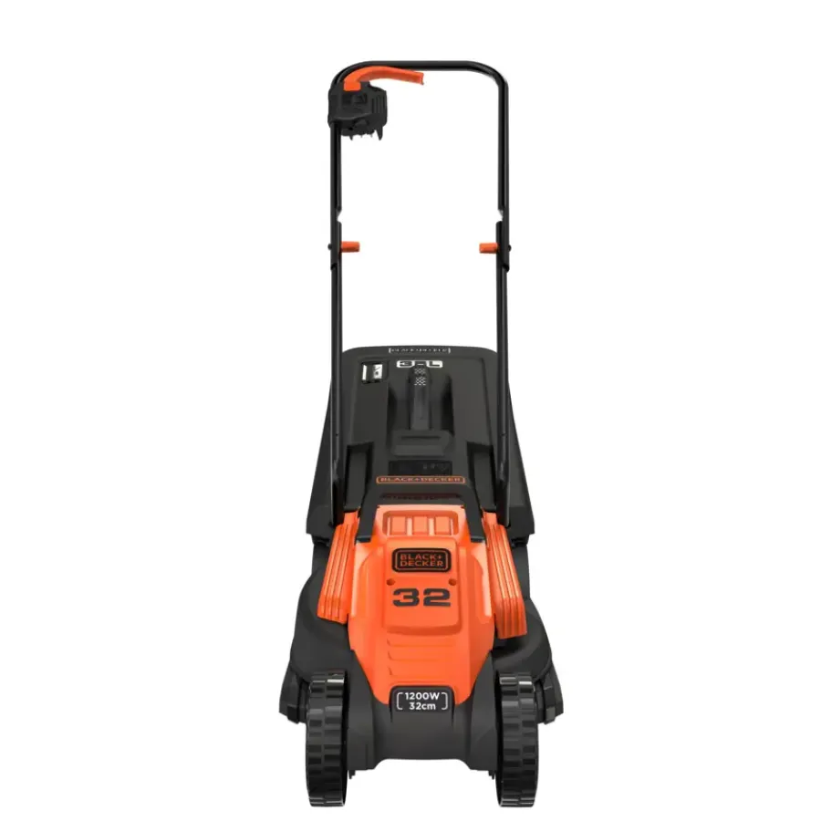 Grasmaaiers > BLACK+DECKER elektrische grasmaaier BEMW451-QS 32cm 1200W