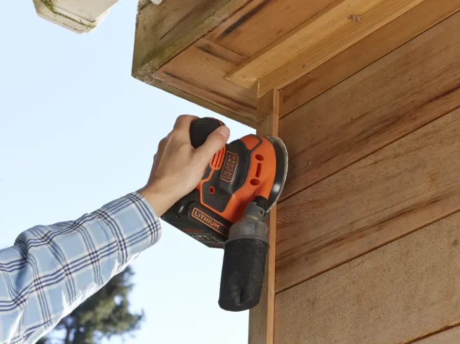 Accu Schuurmachine|Schuurmachines > BLACK+DECKER excentrische schuurmachine 18V BDCROS18N-XJ zonder accu
