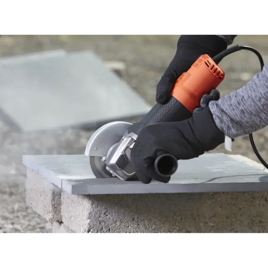 Frees, Slijp & Schaafmachines > BLACK+DECKER haakse slijper 900W 115M
