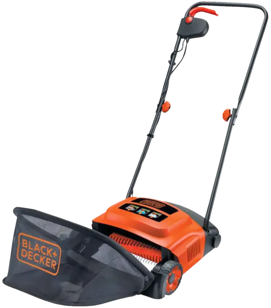 Grasmaaiers|Verticuteermachines > BLACK+DECKER ontmosser GD300-QS