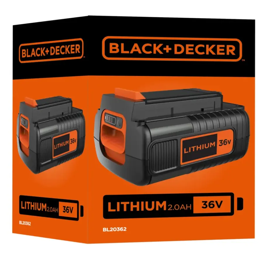 Overige Elektrisch Gereedschap Accessoires > BLACK+DECKER 36V accu 2.0Ah type BL20362-XJ