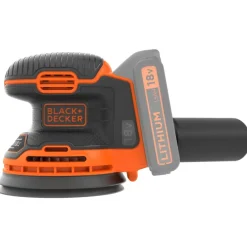 Accu Schuurmachine|Schuurmachines > BLACK+DECKER 18V excentrische accuschuurmachine BDCROS18-QW