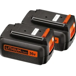 Grasmaaiers > BLACK+DECKER 36V grasmaaier CLM3825L2 38 cm incl. accu + lader