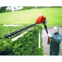 Heggenscharen > BLACK+DECKER 18V heggenschaar GTC1843L20 op steel 43cm incl. 2.0 Ah accu