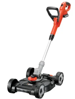 Grastrimmers > BLACK+DECKER 18V 3-in-1 strimmer LI-ION 20 cm incl. 2,0Ah accu + lader