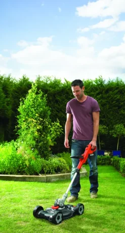 Grastrimmers > BLACK+DECKER 18V 3-in-1 strimmer LI-ION 20 cm incl. 2,0Ah accu + lader