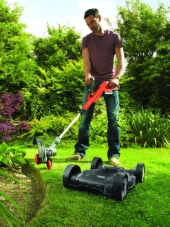 Grastrimmers > BLACK+DECKER 18V 3-in-1 strimmer LI-ION 20 cm incl. 2,0Ah accu + lader